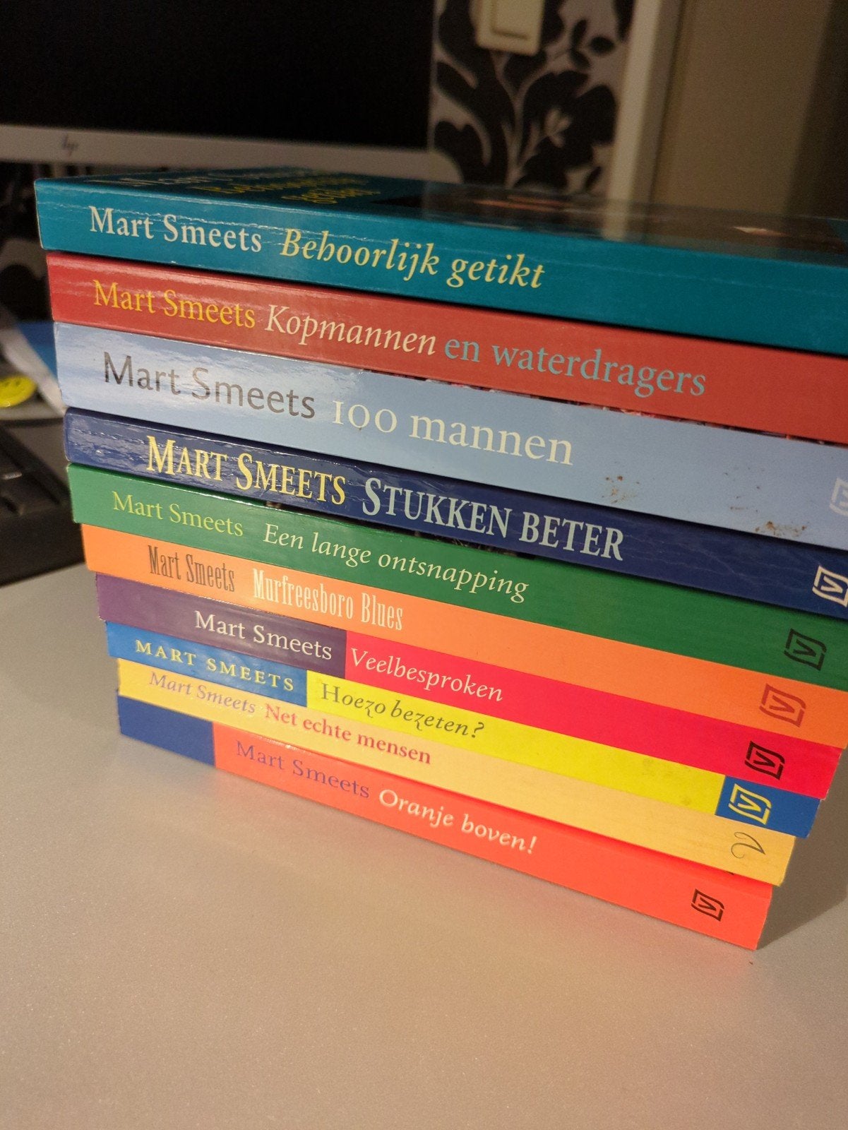 Mart Smeets Boeken Collectie - 10 Stuks, Ophalen of Verzenden, Gelezen, Mart Smeets, Lopen en Fietsen