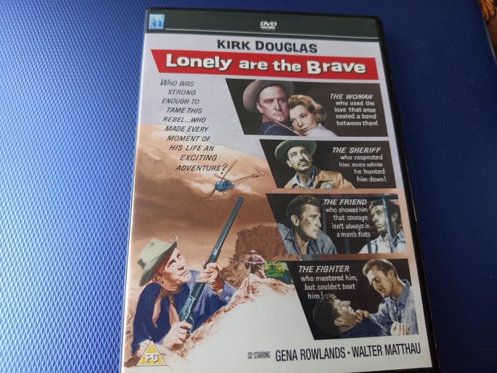 Lonely are the Brave, Cd's en Dvd's, Dvd's | Filmhuis, Ophalen of Verzenden, Zo goed als nieuw, Overige gebieden