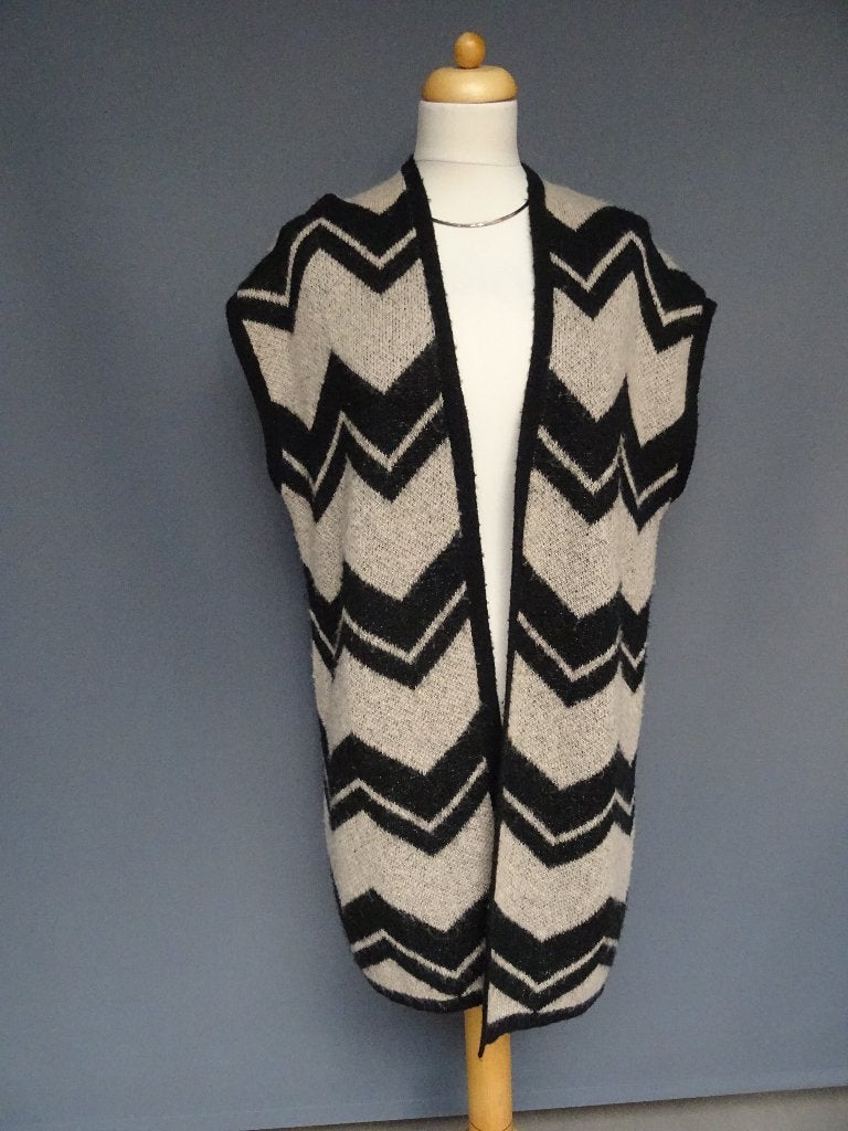 GERRY WEBER maat 42, mouwloos vest., Zwart, Maat 42/44 (L), Ophalen of Verzenden, Zo goed als nieuw