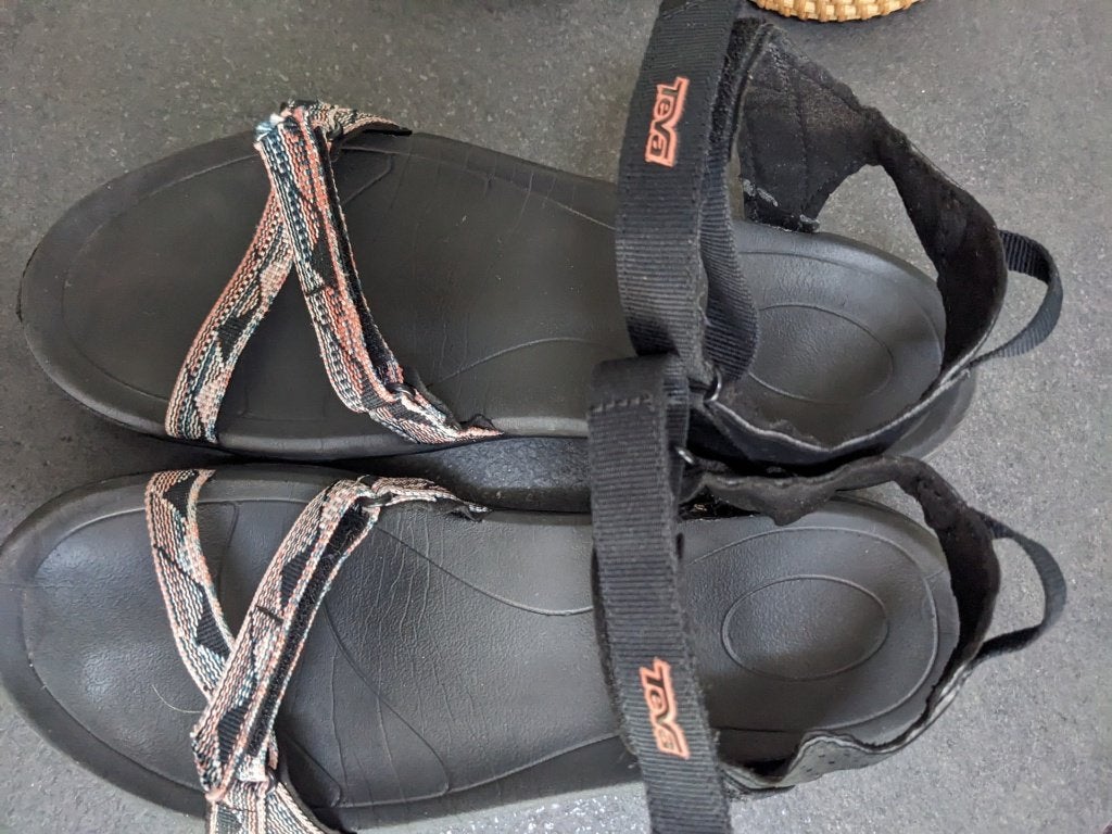 sandalen, Ophalen, Sandalen of Muiltjes, Zo goed als nieuw, Rood