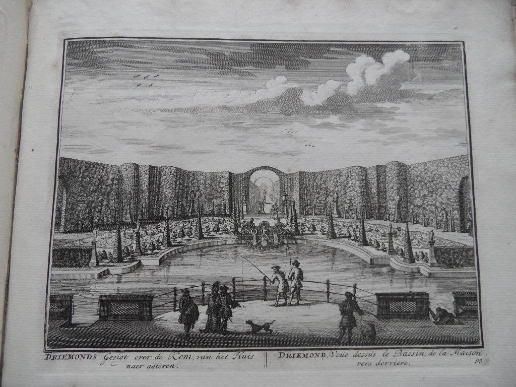 95 Driemond het Huis Kopergravure 1719, Ophalen of Verzenden