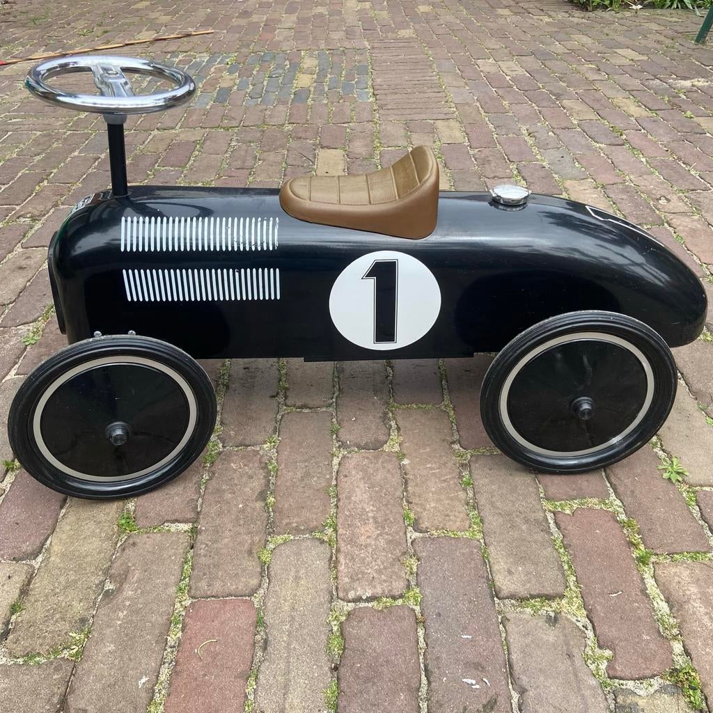 Retro Roller Loopauto Jack zwart voor peuter, Ophalen, Gebruikt, Loopvoertuig