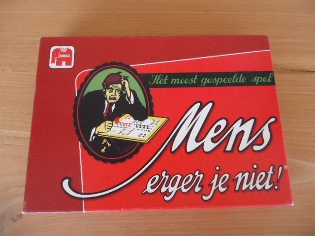 Mens Erger je Niet, Vijf spelers of meer, Ophalen of Verzenden, Zo goed als nieuw