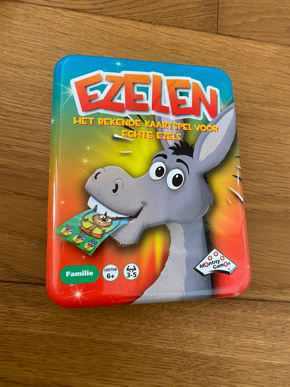 Ezelen - familiespel, Hobby en Vrije tijd, Drie of vier spelers, Ophalen, Gebruikt