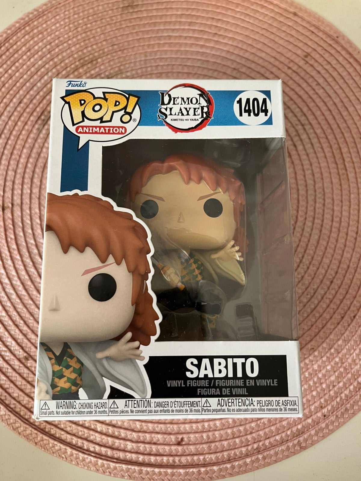 Funko pop 1404; Sabito, Demon slayer, Ophalen of Verzenden, Nieuw