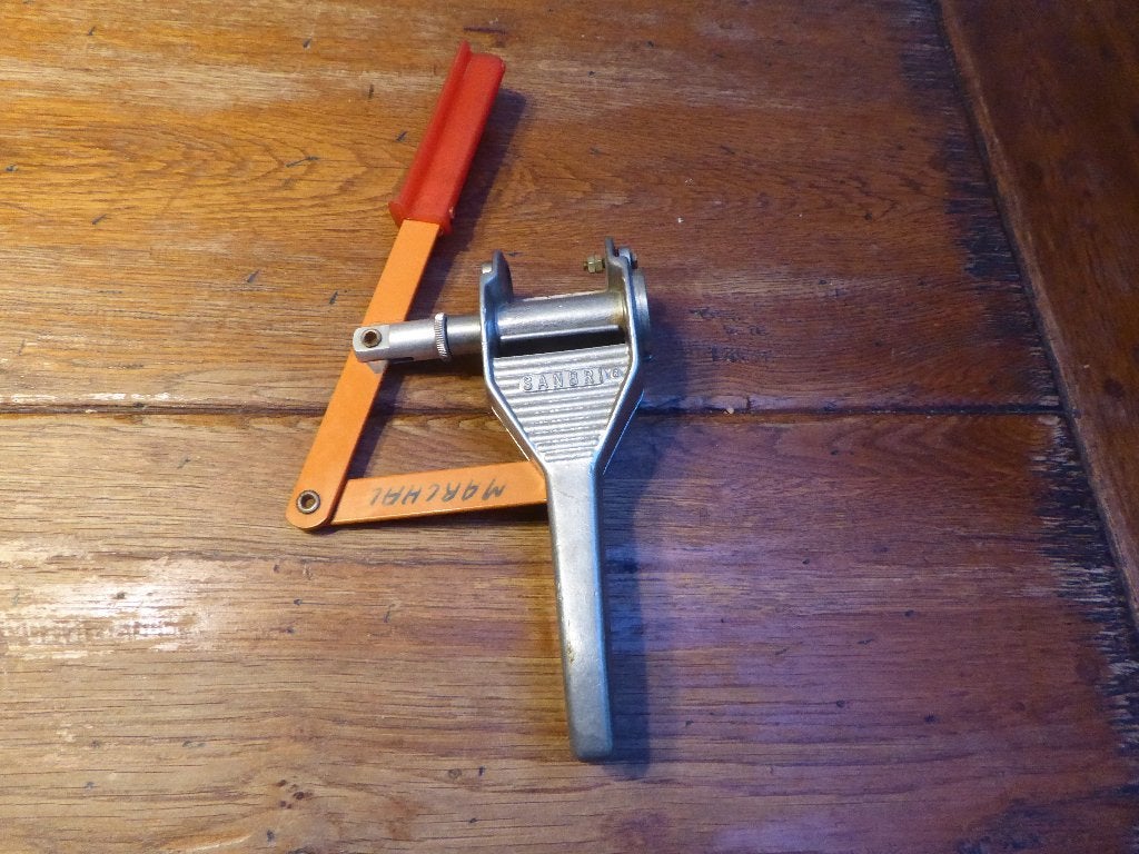 Vintage kurkmachine, Sanbri, Ophalen of Verzenden