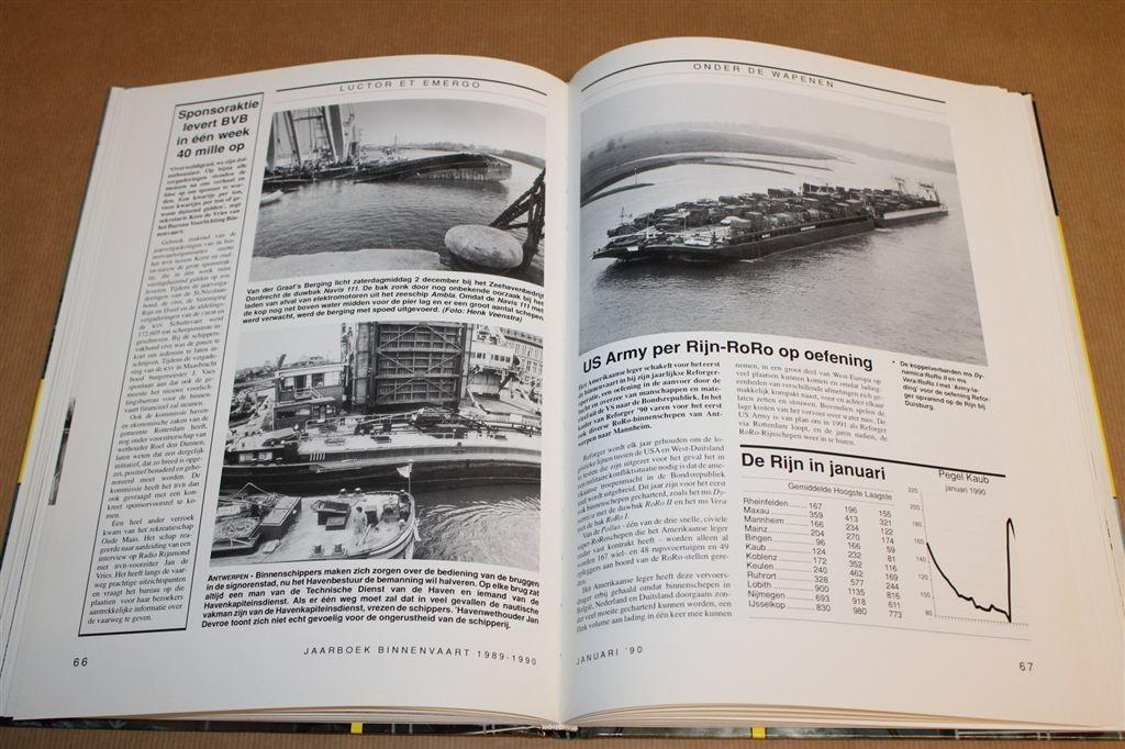 Jaarboek Binnenvaart 1990 — Scheepvaart [De Alk], -, -, Ophalen of Verzenden, Zo goed als nieuw