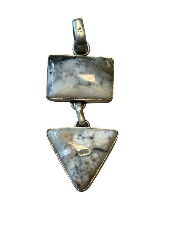 Dendritisch Opaal Hanger Edelsteen Sieraden Kettinghanger, Vanbeeksaar4@gmail.com, Nieuw, Ophalen of Verzenden, Schimmelstraat