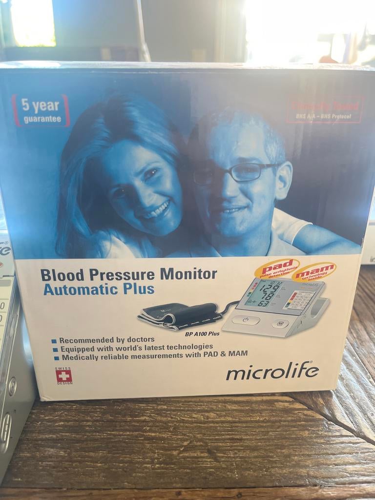 Microlife Bloeddrukmeter Automatic Plus, Ophalen, Gebruikt, Overige typen