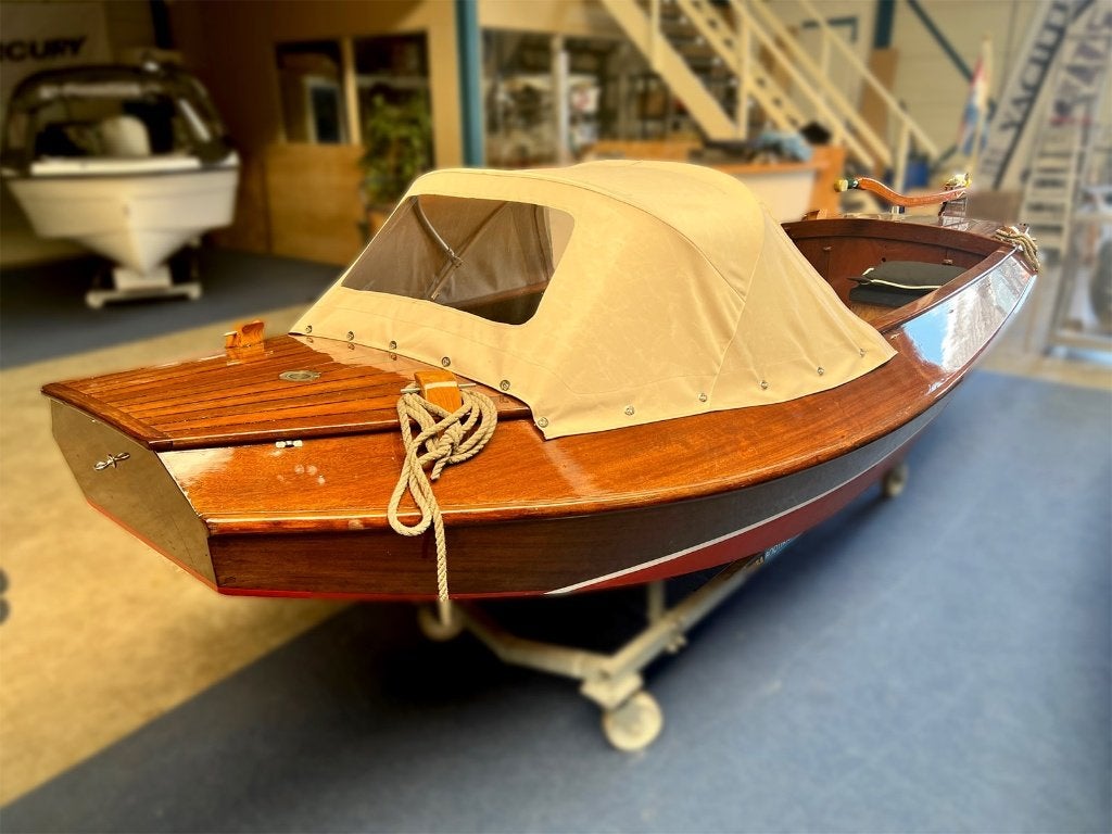 kooboot met 1 cilinder diesel en nieuwe buiskap, Ophalen, Overige merken, Gebruikt, Binnenboordmotor