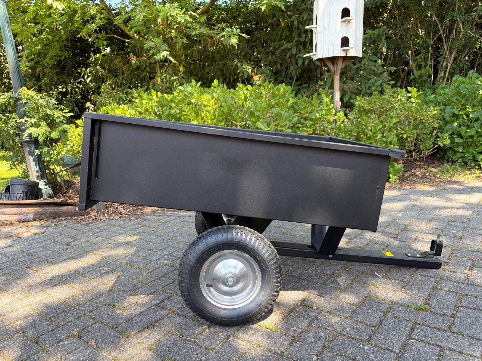 Aanhangwagen / kieper voor achter de Zitmaaier Nieuw, Tuin en Terras, Ophalen, Zo goed als nieuw