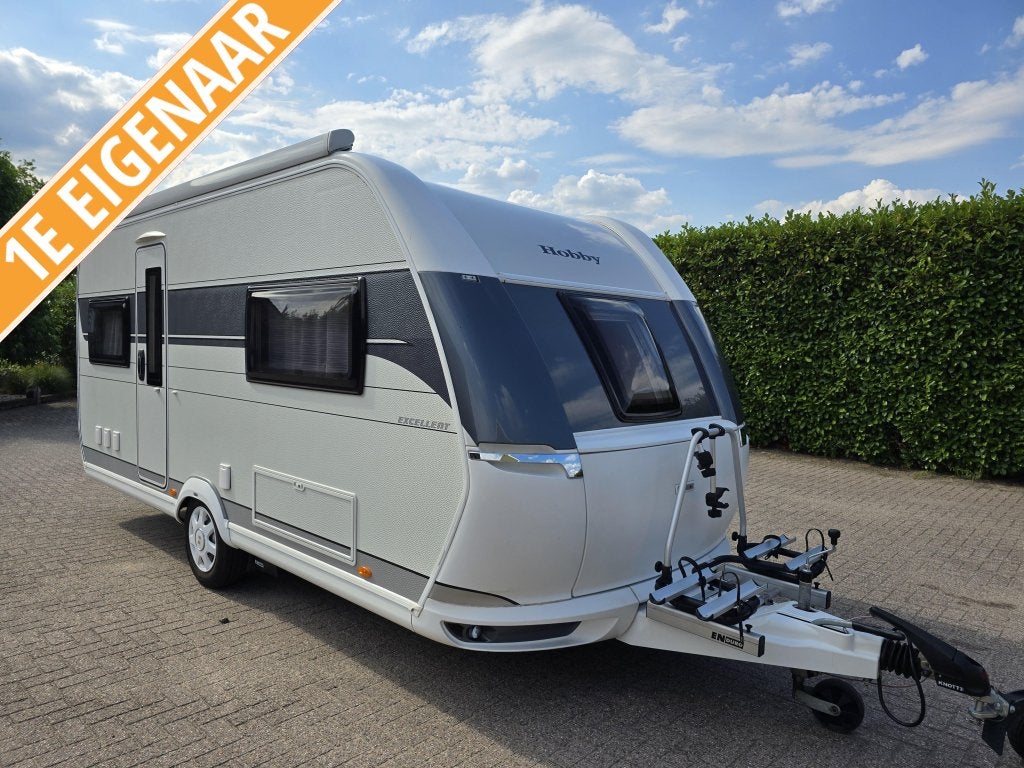 Hobby Excellent 495 UFE Dakairco Dakluifel Mover TOPSTAAT, Caravans en Kamperen, Rondzit, Hobby, Schokbreker, Bedrijf