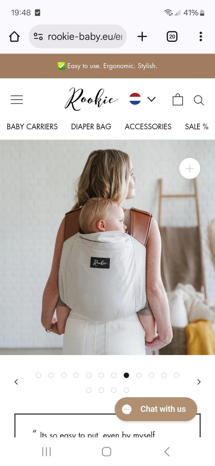 Rookie Draagzak - Ergonomisch en Stijlvol, Kinderen en Baby's, Babydragers en Draagdoeken, Overige merken, Buik of Rug, Ophalen of Verzenden