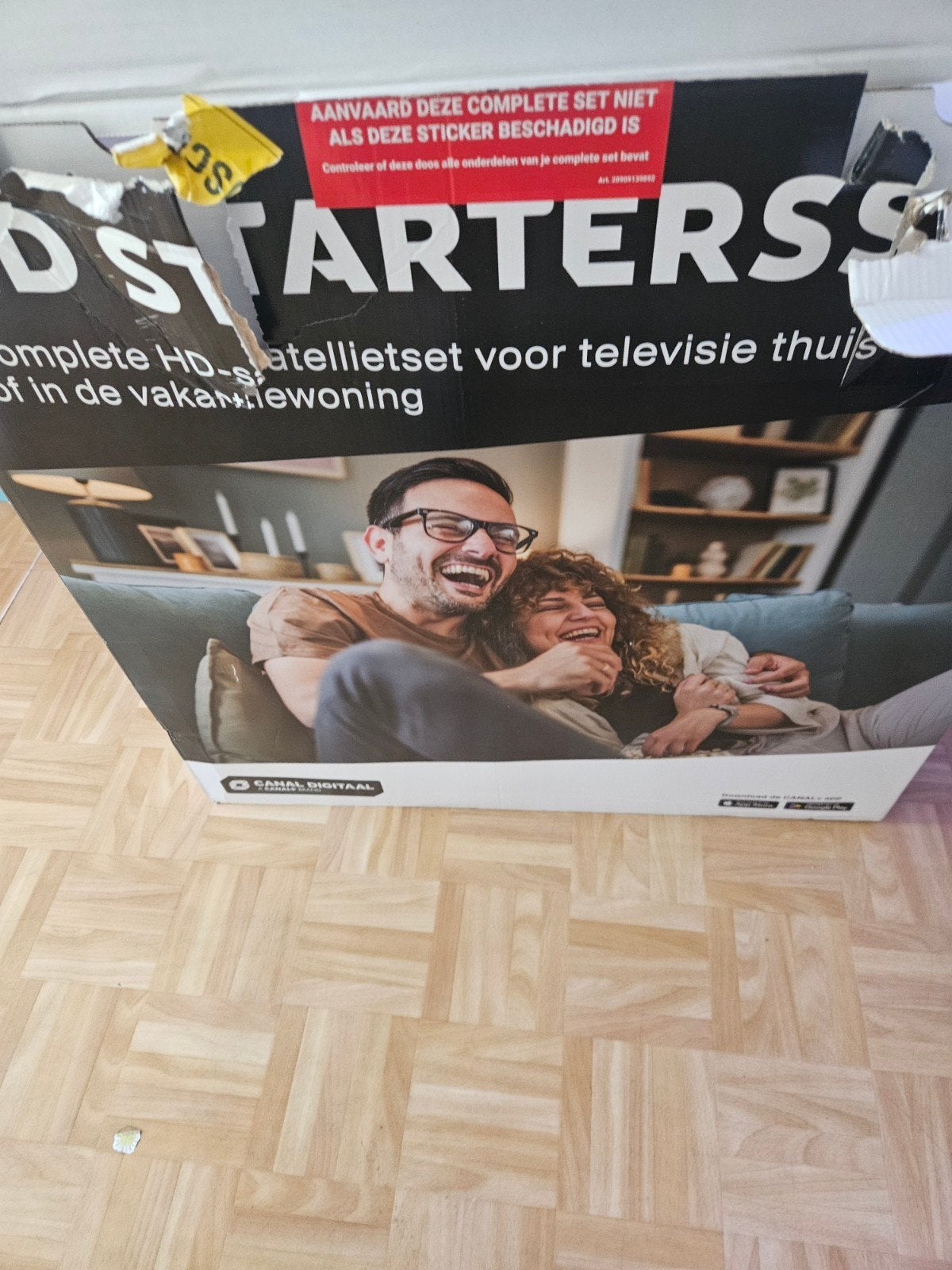 Complete Digitaal HD Satellietset, Ophalen, Zo goed als nieuw, (Schotel)antenne, Overige merken