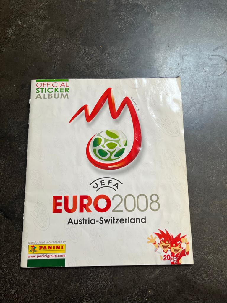 Panini EK 2008 compleet album - In top staat, Ophalen of Verzenden