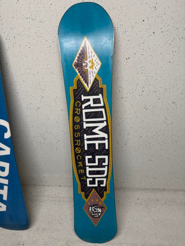 Crossrocket snowboard 156 cm - All-mountain plezier!, Sport en Fitness, Snowboarden, Ophalen, Gebruikt, Board