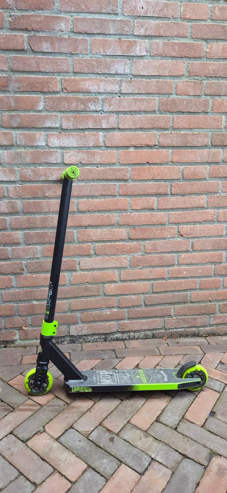 MGP Stuntstep - Zwart/Groen, Ophalen, Gebruikt, Overige typen, MGP