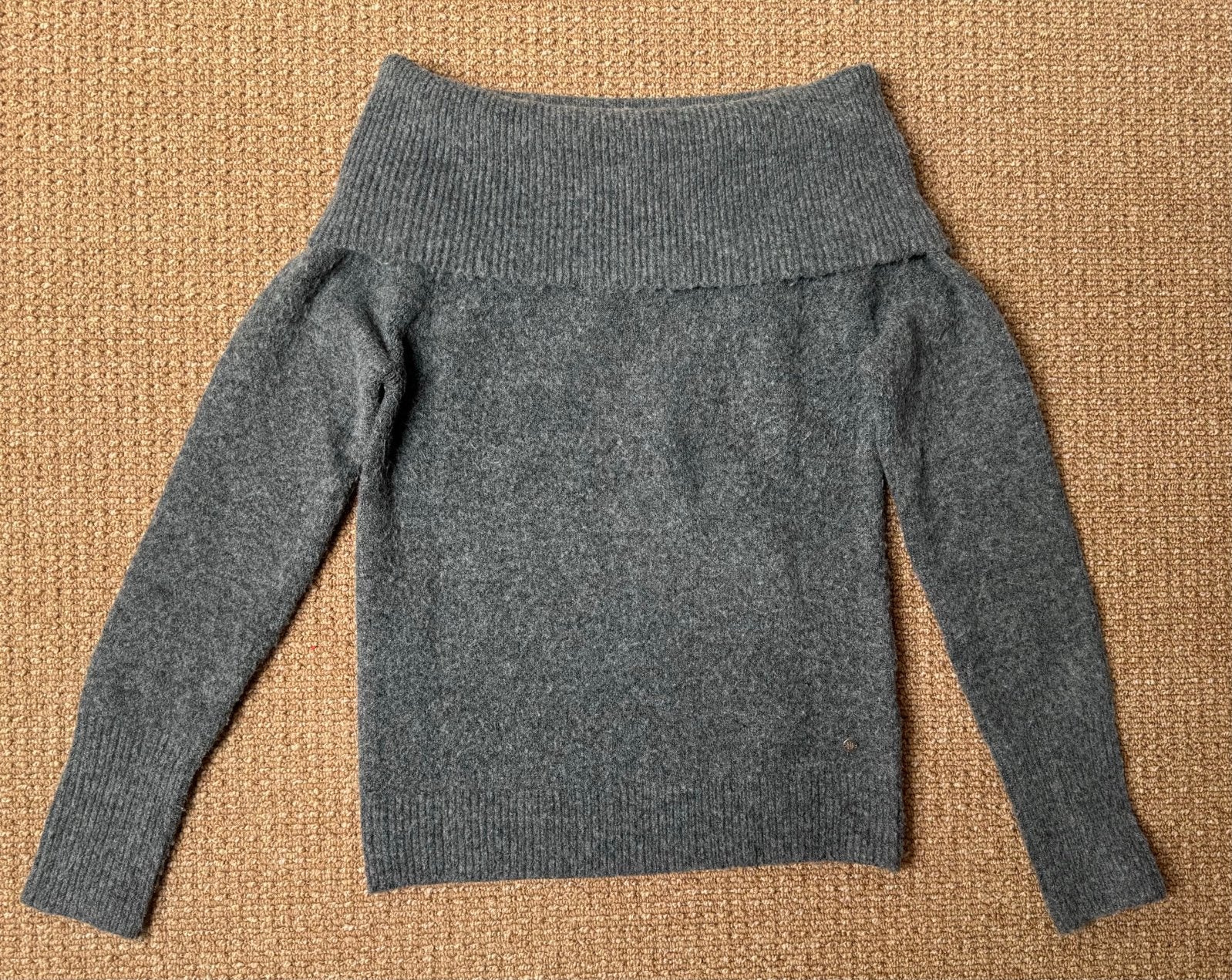 COSTES Trui off- shoulder dames maat S, Ophalen of Verzenden, Grijs