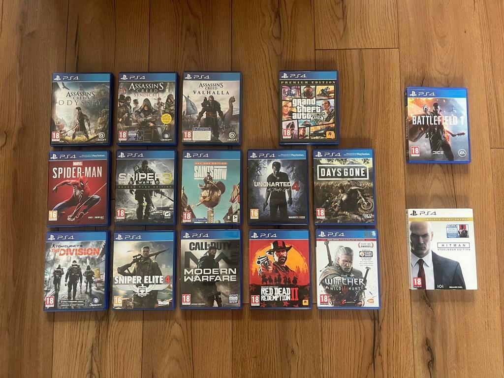 16x Playstation games, Online, Shooter, 1 speler, Ophalen of Verzenden
