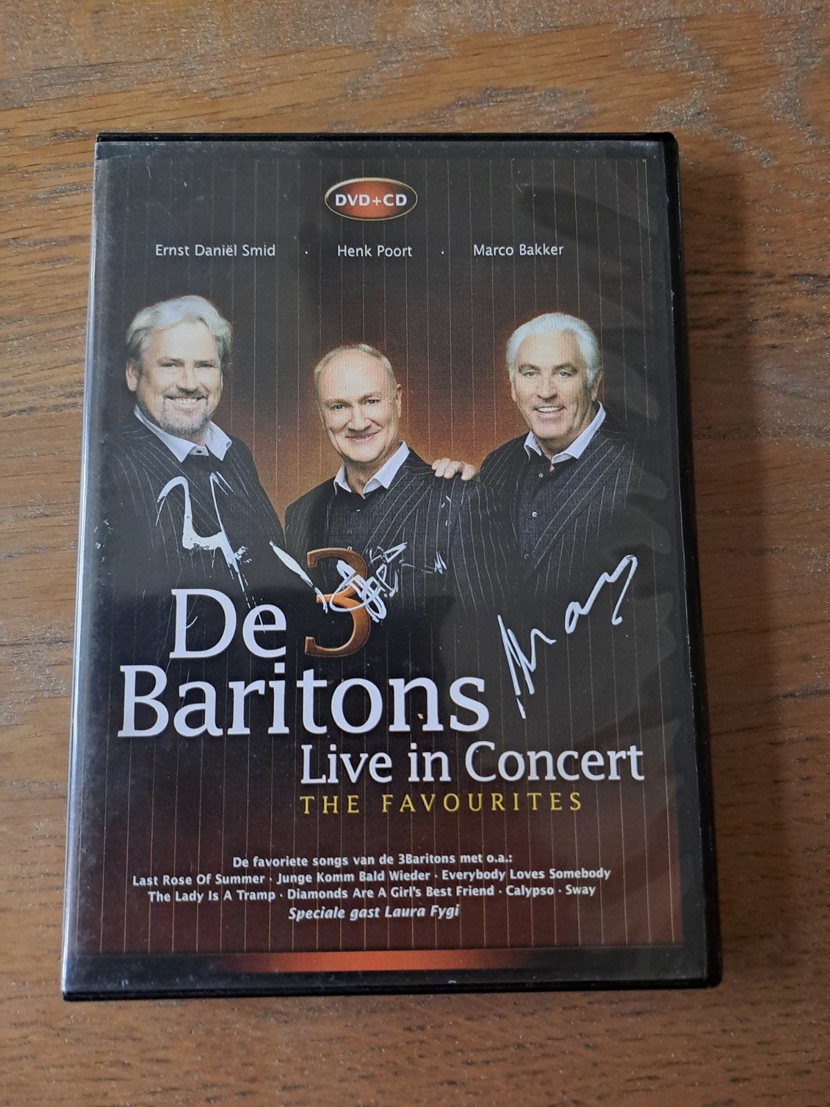 De 3 Baritons Live in Concert - The Favourites DVD+CD, Alle leeftijden, Ophalen of Verzenden, Zo goed als nieuw