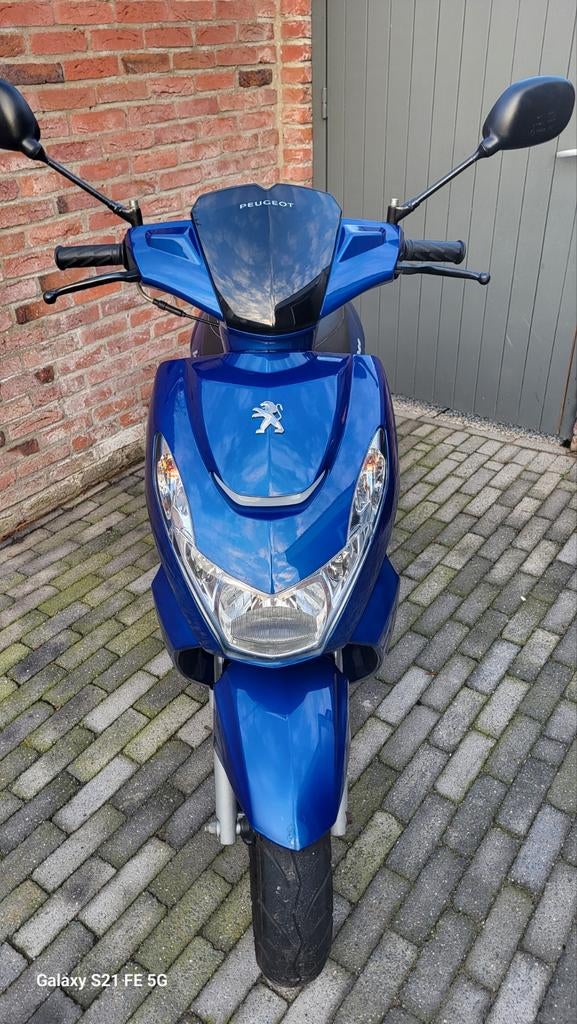 Kappen set blauw peugeot kisbee, Ophalen of Verzenden, Benzine, Overige modellen