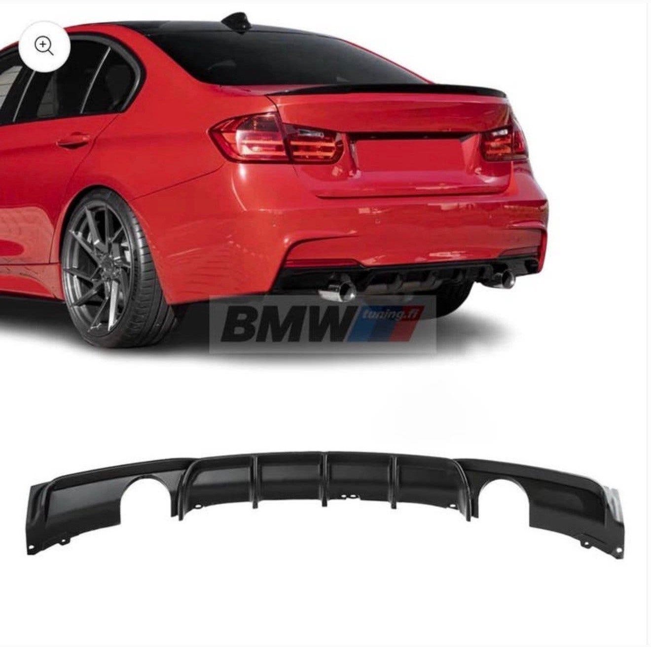 Diffuser voor BMW F30 335i - Sportieve Achterbumper Upgrade, Ophalen