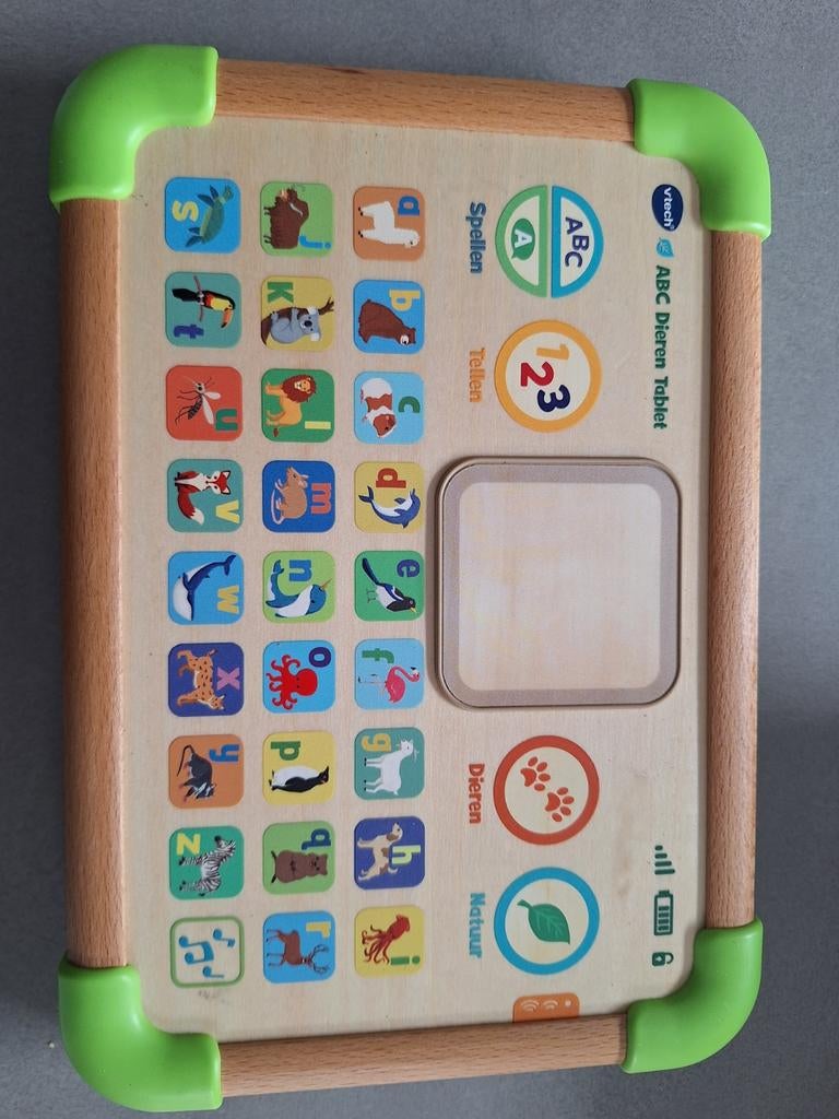 VTech ABC Dieren Tablet - Educatief Speelgoed, Ophalen, Zo goed als nieuw, Overige typen, Met geluid