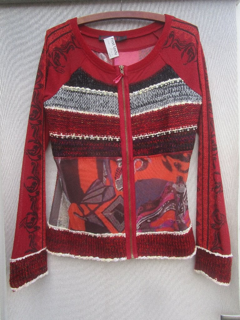 Vest  LULU H mt  40  rood., Maat 38/40 (M), Nieuw, Ophalen of Verzenden, LULU H