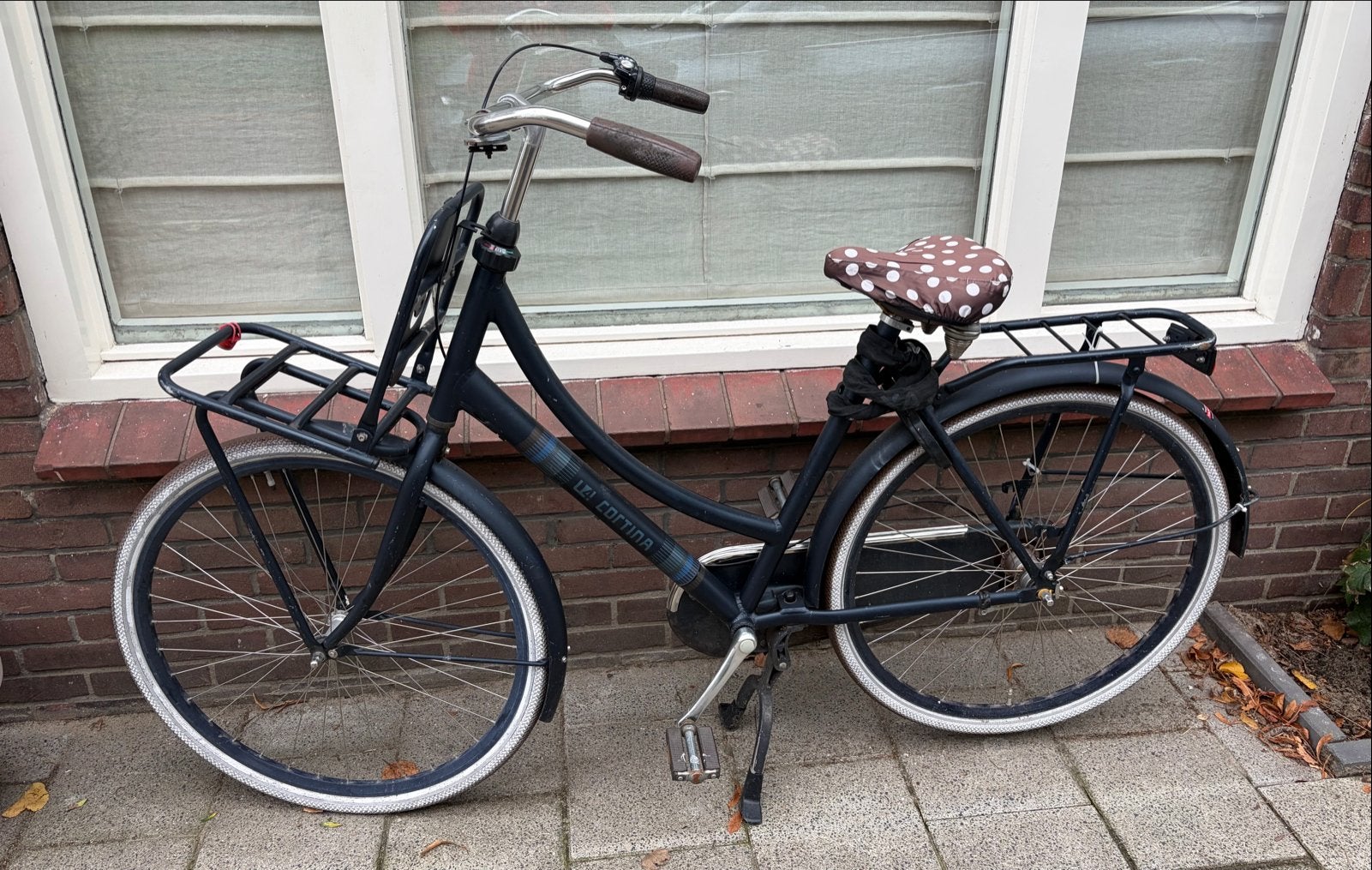 Transportfiets Cortina, achterband is lek, Terugtraprem, Versnellingen, Ophalen, Overige merken