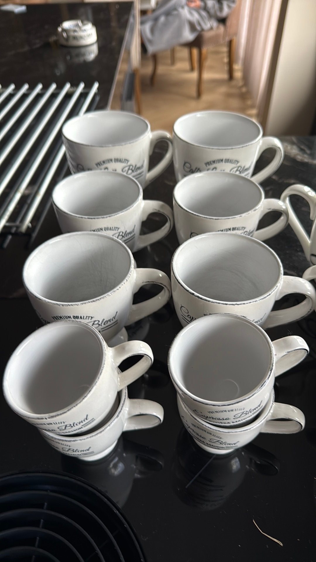 Koffiemokken Riviera maison, Ophalen, Overige stijlen, Kop(pen) en/of Schotel(s), Glas