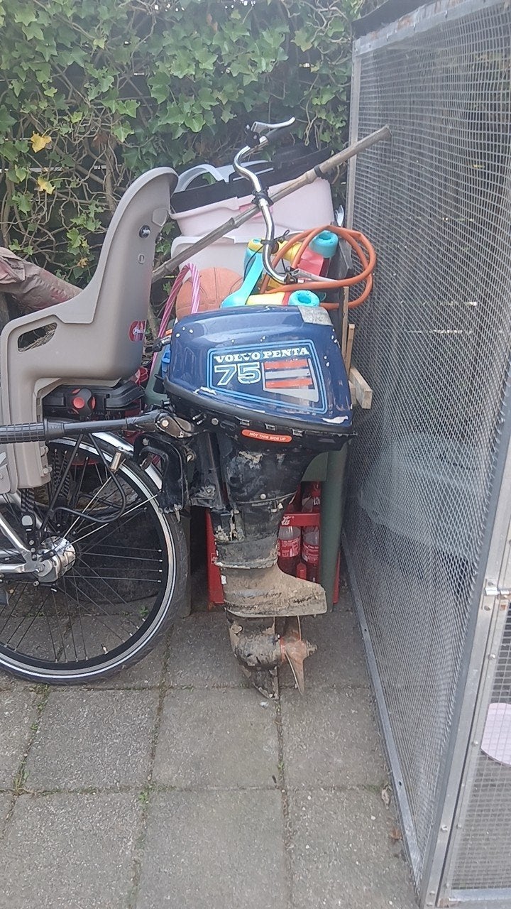 mooi 7.5pk volvo penta buiten boortmotor, Ophalen, Gebruikt, Volvopenta