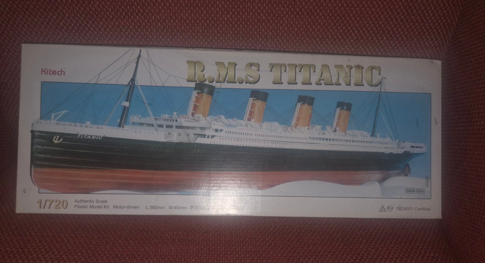 Nieuw Bouwpakket R.M.S. Titanic Schaal 1:720 Kitech, Ophalen of Verzenden, Nieuw, 1:200 of kleiner, Overige merken