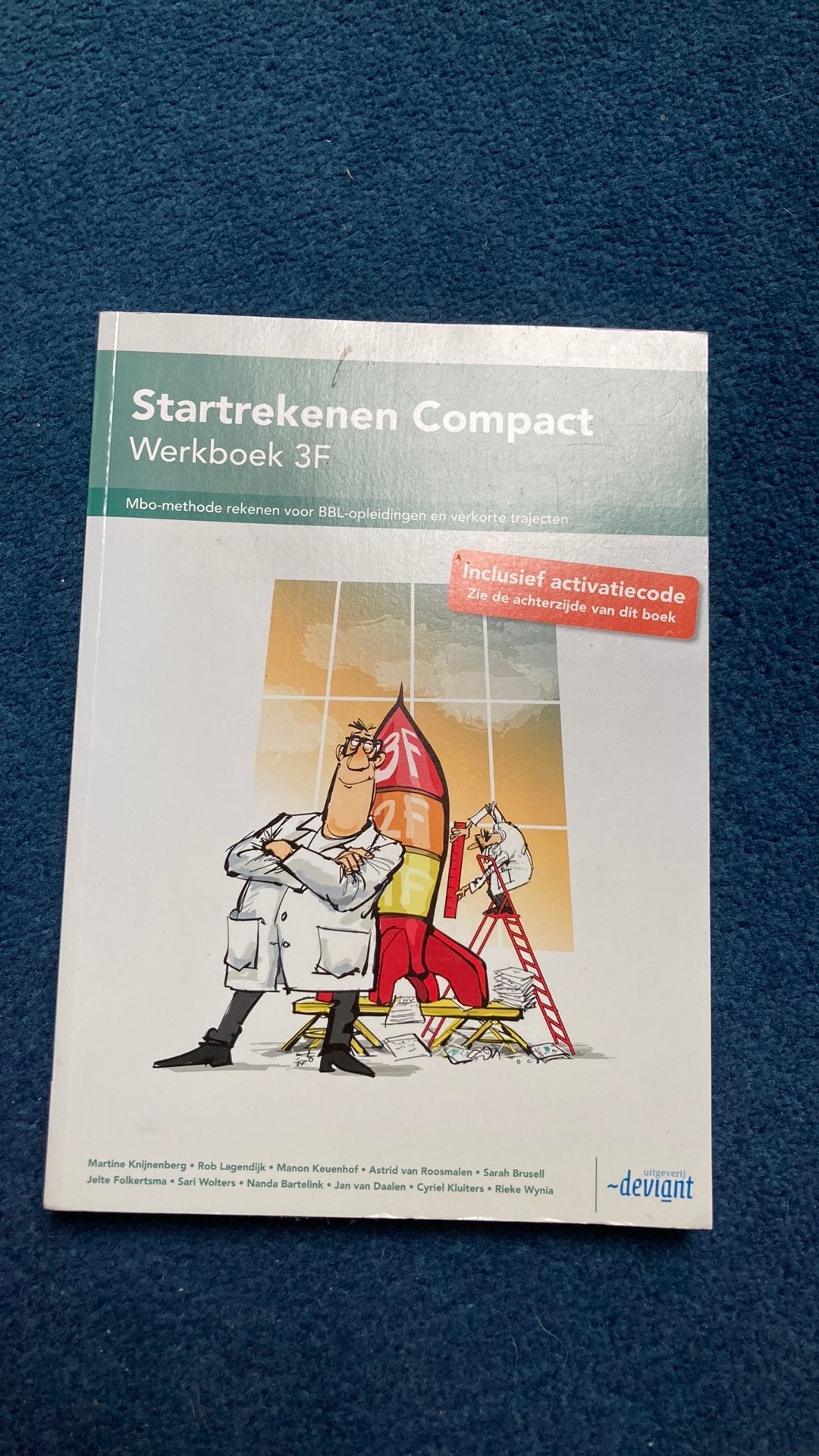 Schoolboek startrekenen 3F, Ophalen of Verzenden, Zo goed als nieuw, Overige niveaus