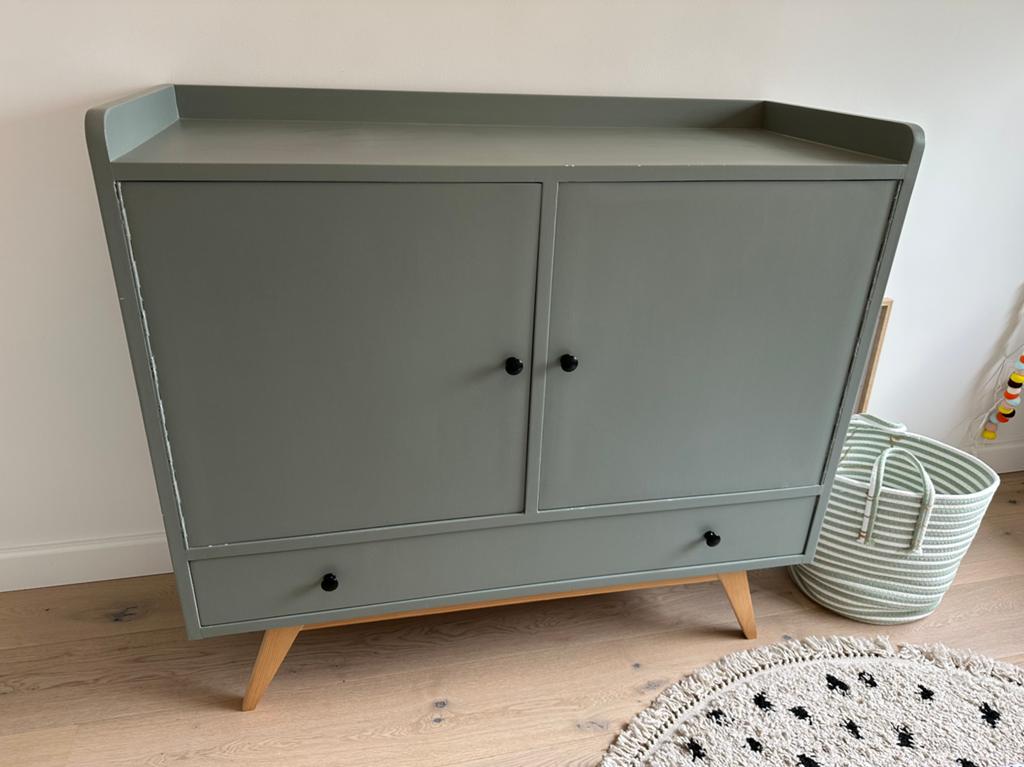 Vintage commode, Ophalen, 50 tot 70 cm, 90 tot 105 cm, 100 cm of meer