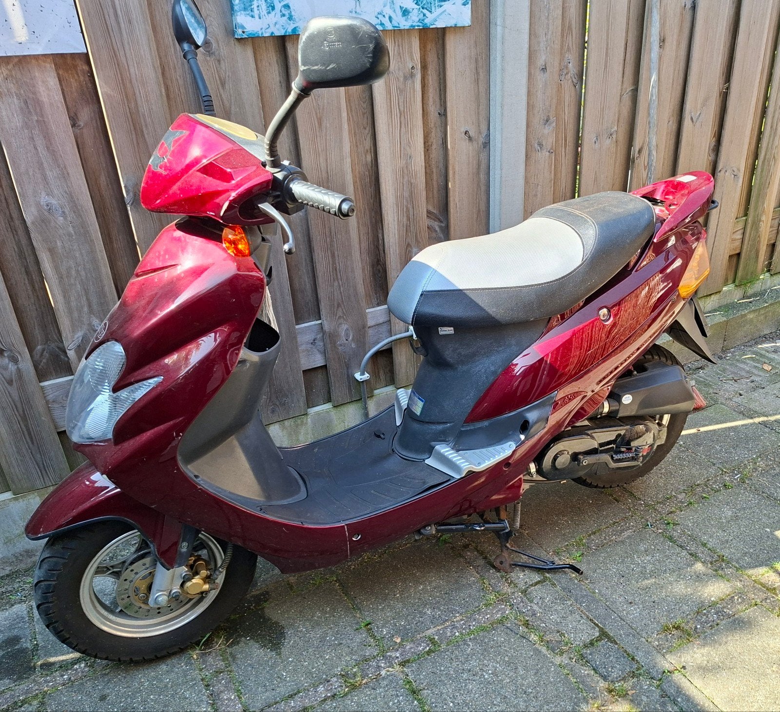 Baotian Killerbee SNORbrommer BT49QT-9 met accessoires, Ophalen, Gebruikt