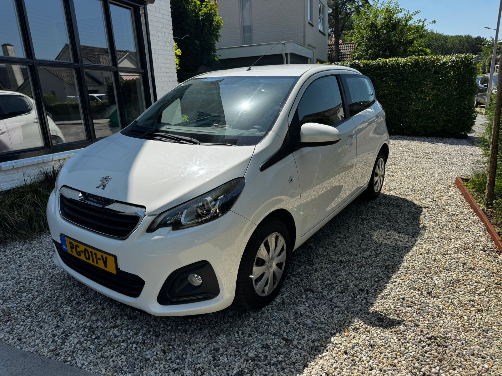 Peugeot 108 1.0 E-vti 5DR 2017 Wit met nieuw APK+grote beurt, Auto's, Peugeot, Voorwielaandrijving, 4 stoelen, Wit, Origineel Nederlands