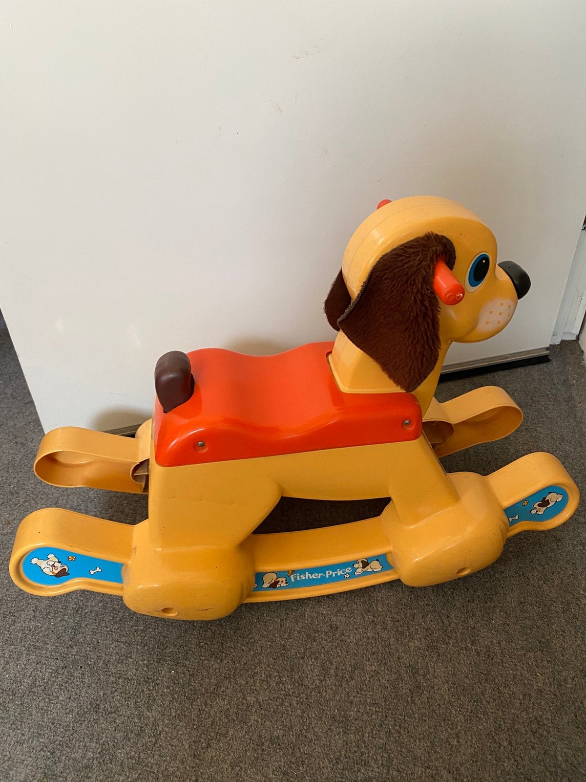Fisher Price hobbelhond, Ophalen of Verzenden, Gebruikt