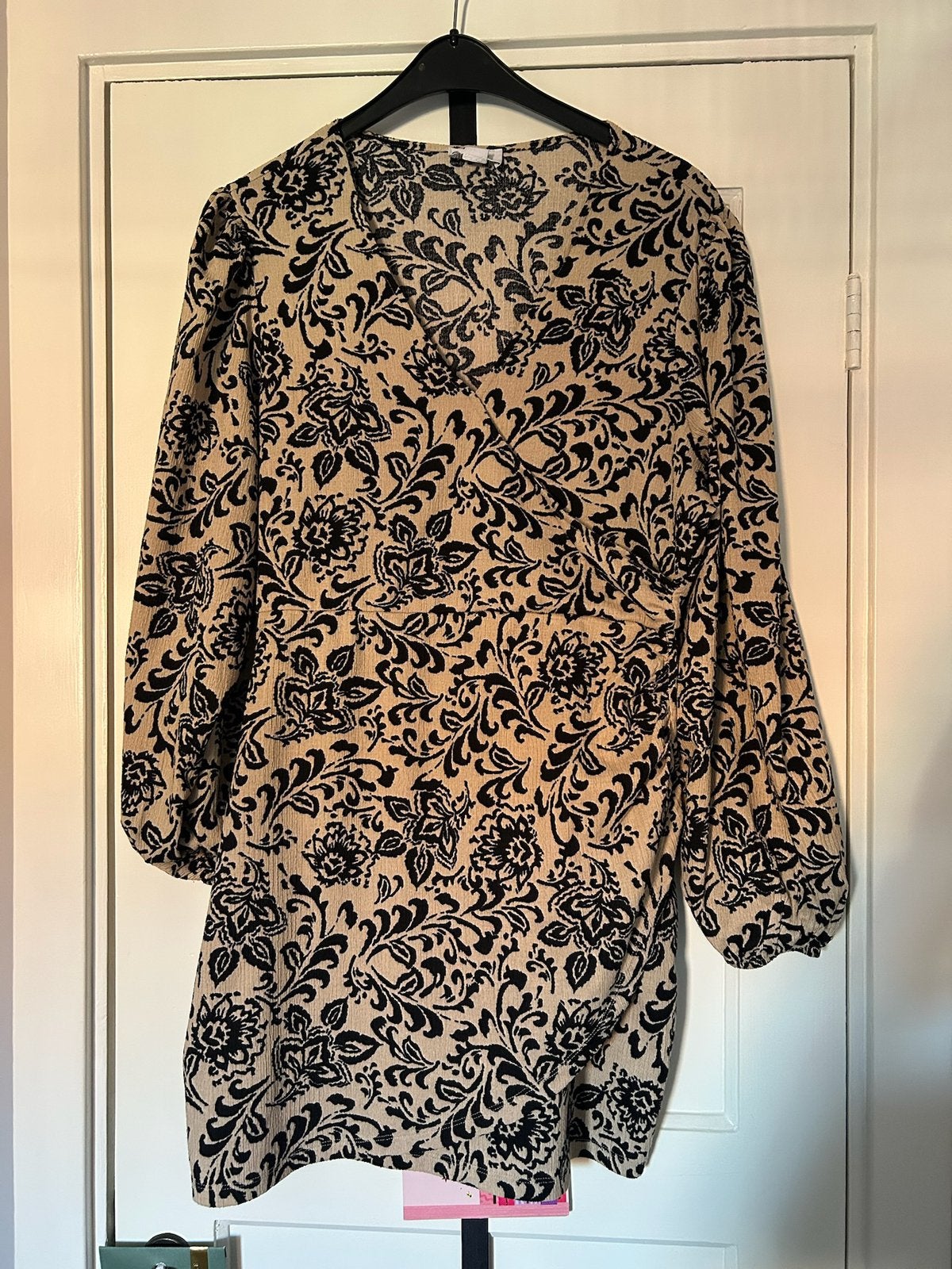 Jurk met paisley print Cotton Club maat XL, Beige, Maat 46/48 (XL) of groter, Ophalen of Verzenden, Zo goed als nieuw