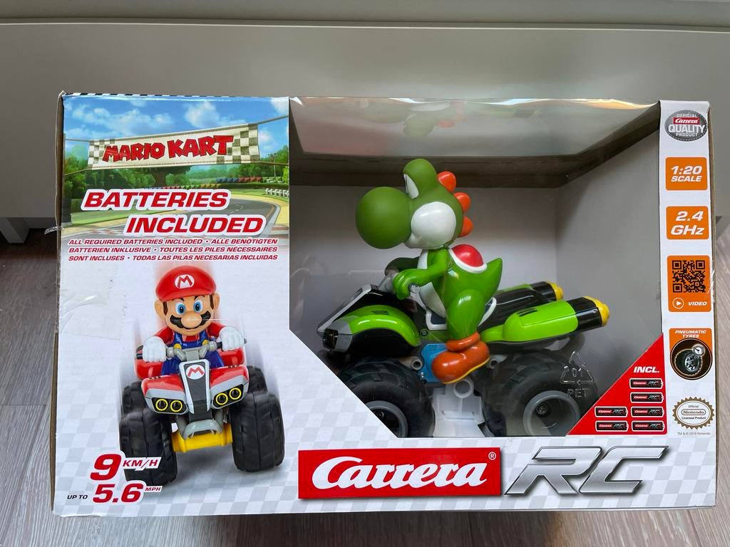 Carrera RC Mario Kart Yoshi nieuw!, Ophalen of Verzenden, Nieuw, Afstandsbediening