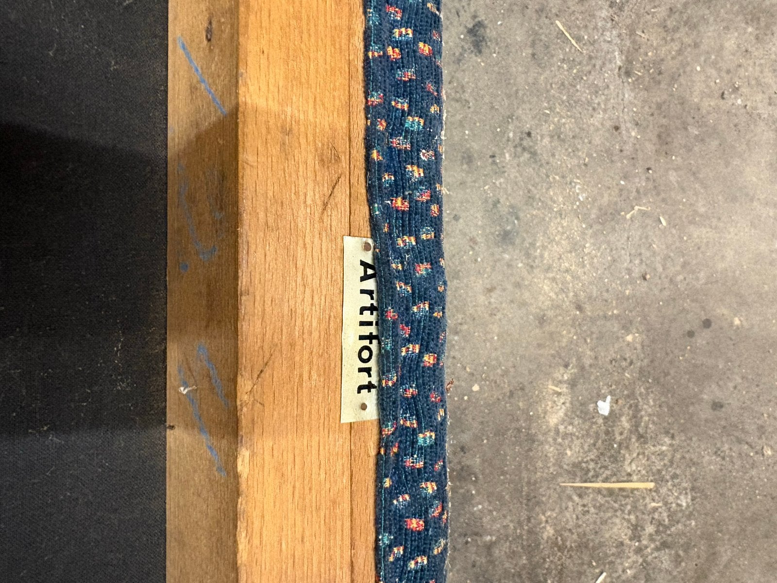 Vintage Artifort bank - Opknapper, Huis en Inrichting, Ophalen, Hout, Gebruikt, 150 tot 200 cm