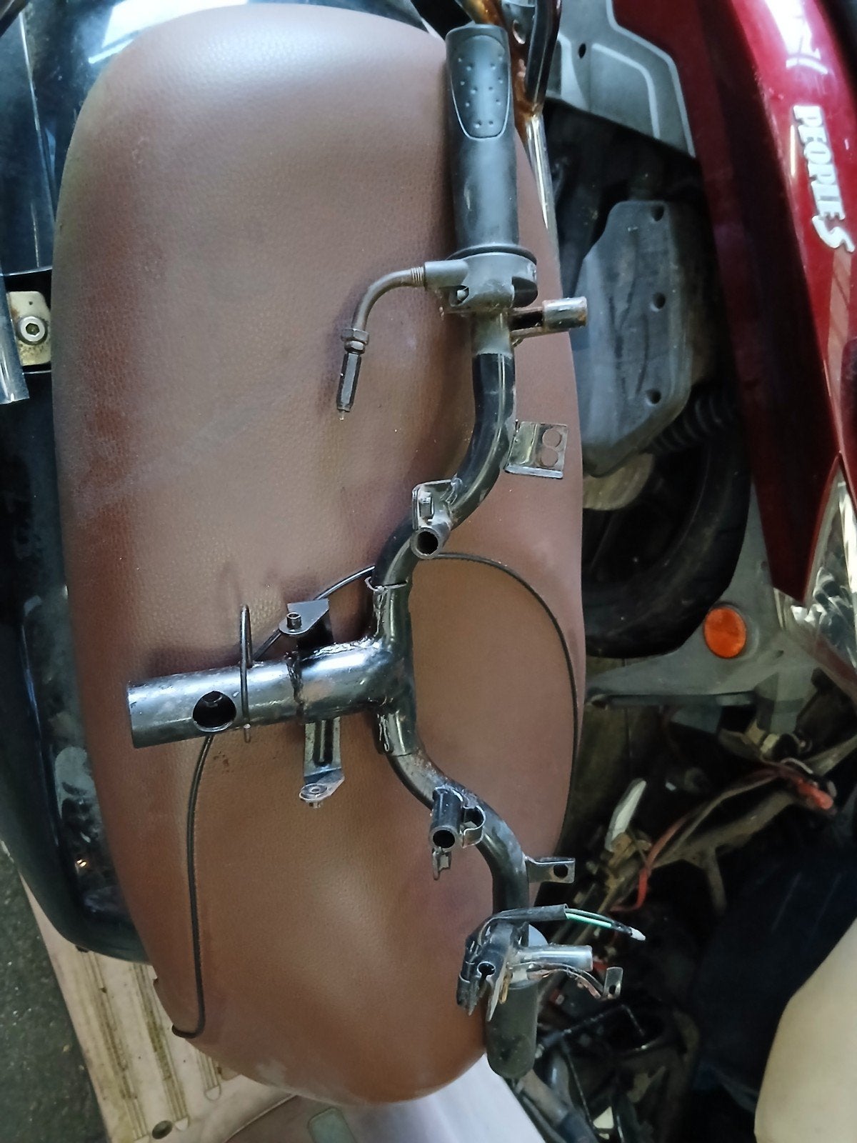 Sym fiddle 2 stuur, Fietsen en Brommers, Brommeronderdelen | Scooters, Ophalen of Verzenden, Gebruikt, Overige typen