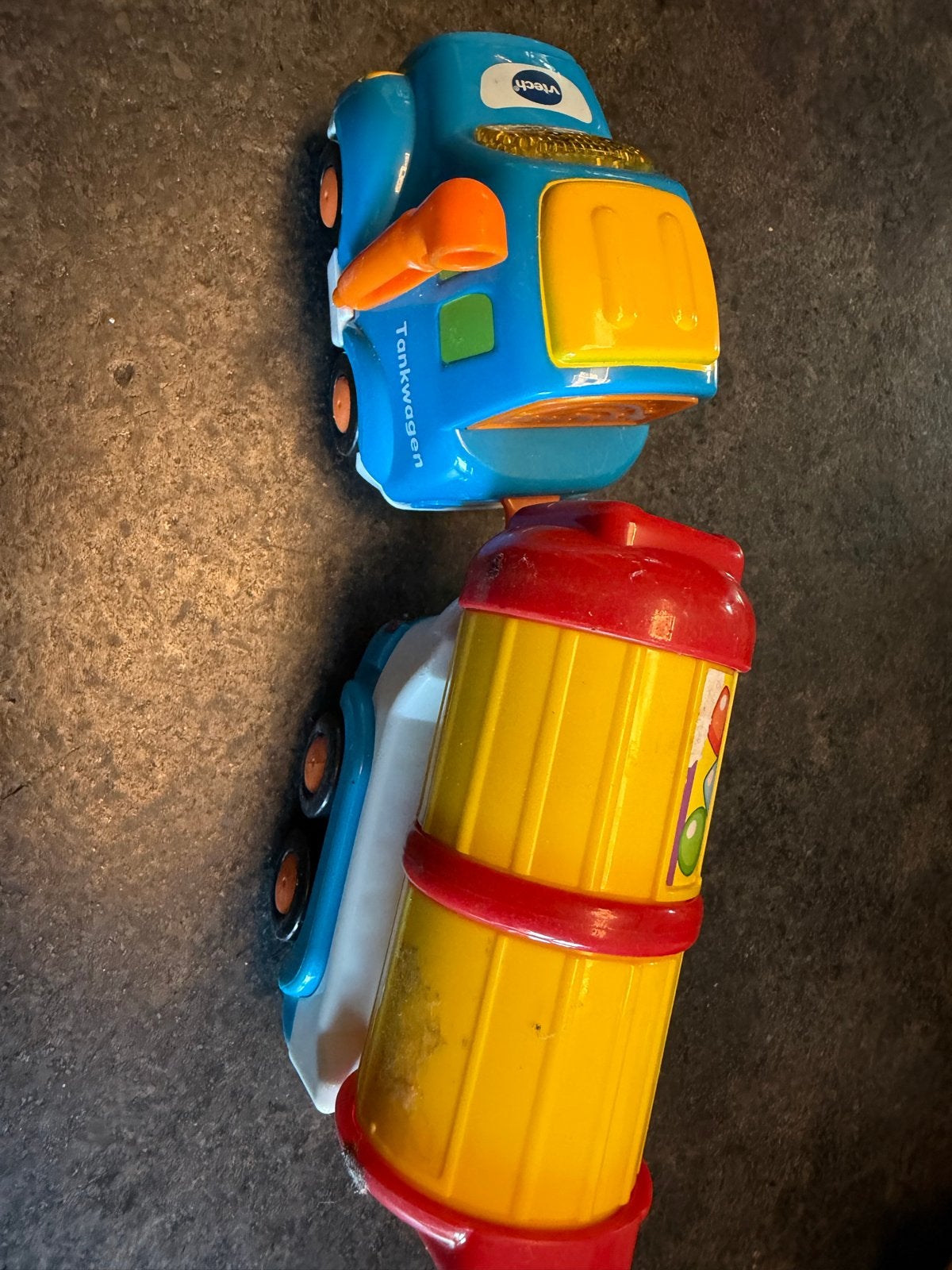 VTech Toet Toet Auto's: Tankwagen, Monstertruck, Raceauto, Ophalen of Verzenden, Gebruikt
