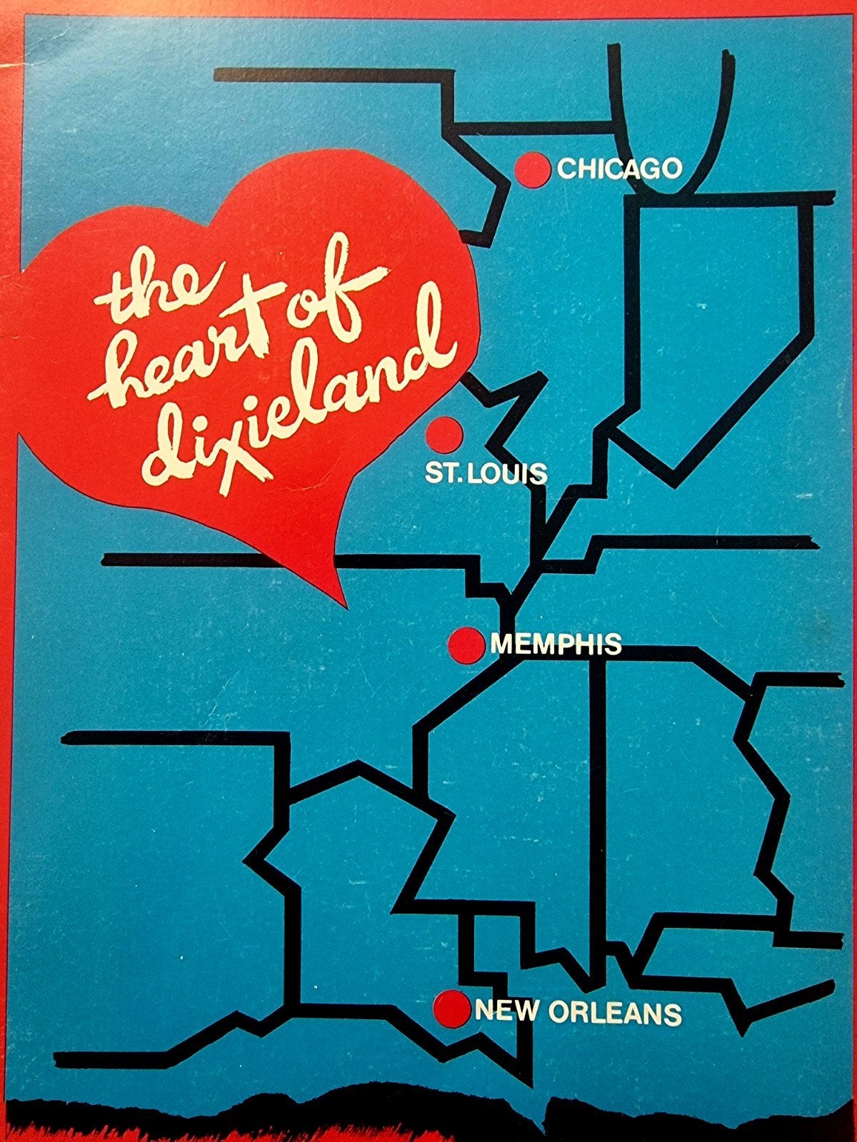 The Heart of Dixieland - Klarinet bladmuziek Kl15, Muziek en Instrumenten, Bladmuziek, Verzenden, Zo goed als nieuw, Klarinet
