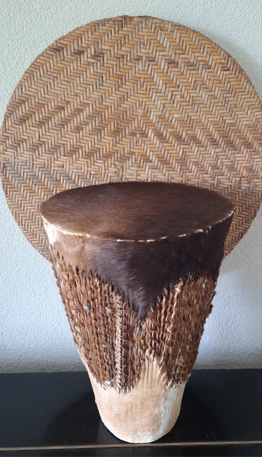 Mooie Afrikaanse djembee handtrommel, Muziek en Instrumenten, Percussie, Ophalen, Zo goed als nieuw, Overige soorten