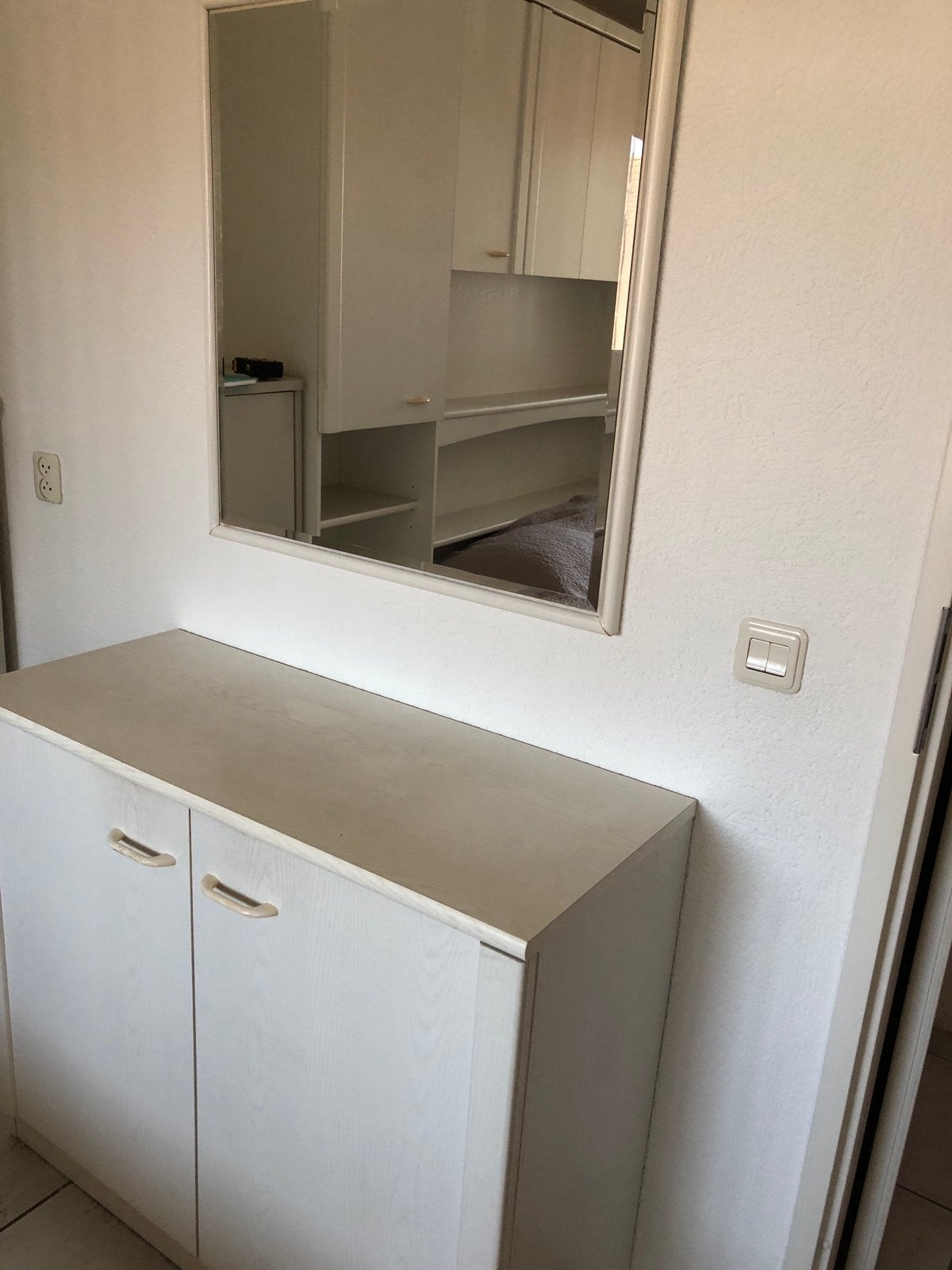 Toiletkast met spiegel, Ophalen, Gebruikt, 75 tot 100 cm, Minder dan 100 cm