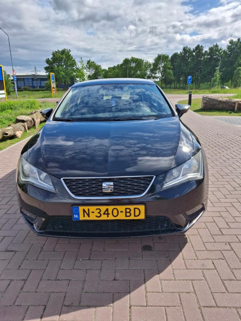 Seat Leon 1.4 TSI zwart Cruise control, Voorwielaandrijving, Stof, Zwart, 4 cilinders