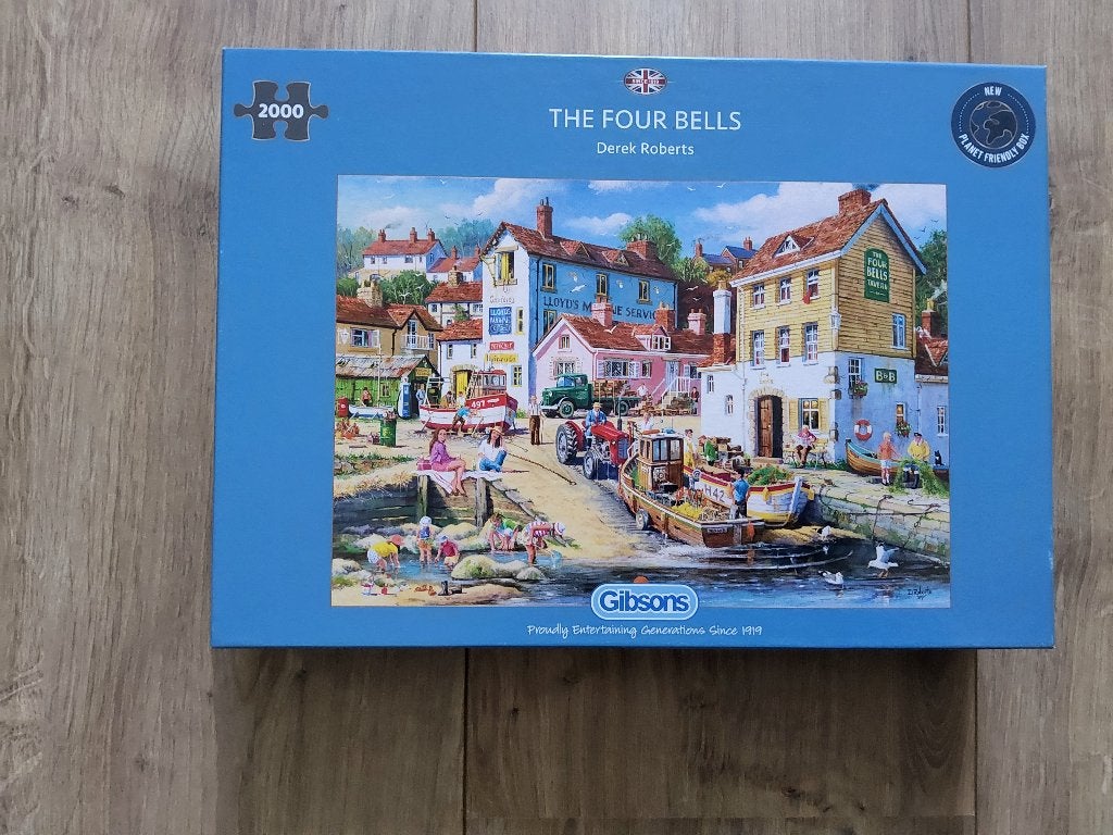 Puzzel Gibsons 2000 stukjes The four bells nieuw, Hobby en Vrije tijd, Denksport en Puzzels, Ophalen of Verzenden, Meer dan 1500 stukjes