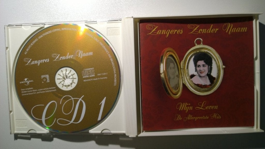 Zangeres Zonder Naam - Mijn Leven, Ophalen of Verzenden, Zo goed als nieuw, Levenslied of Smartlap, Album
