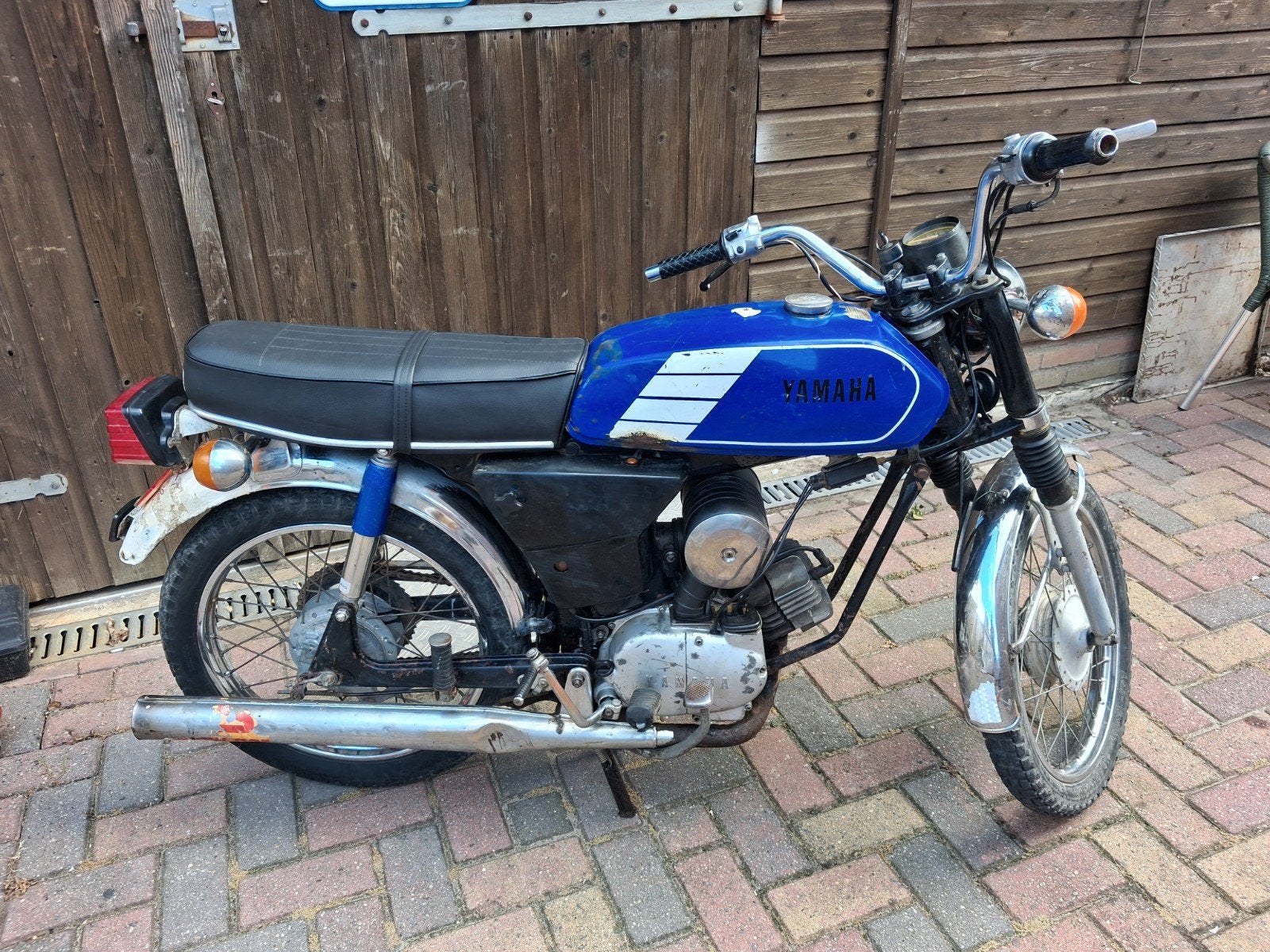 yamaha fs1 2ru, Ophalen, Maximaal 45 km/u, Yamaha, 49 cc