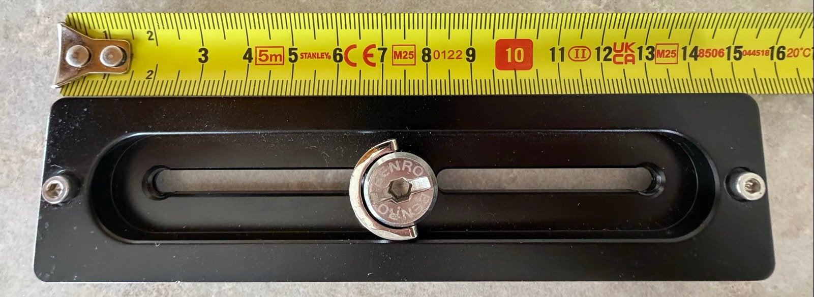 Benro PL150 Snelkoppelingsplaat - Zo goed als nieuw, Benro, Overige typen, Snelkoppelingsplaat, Ophalen of Verzenden